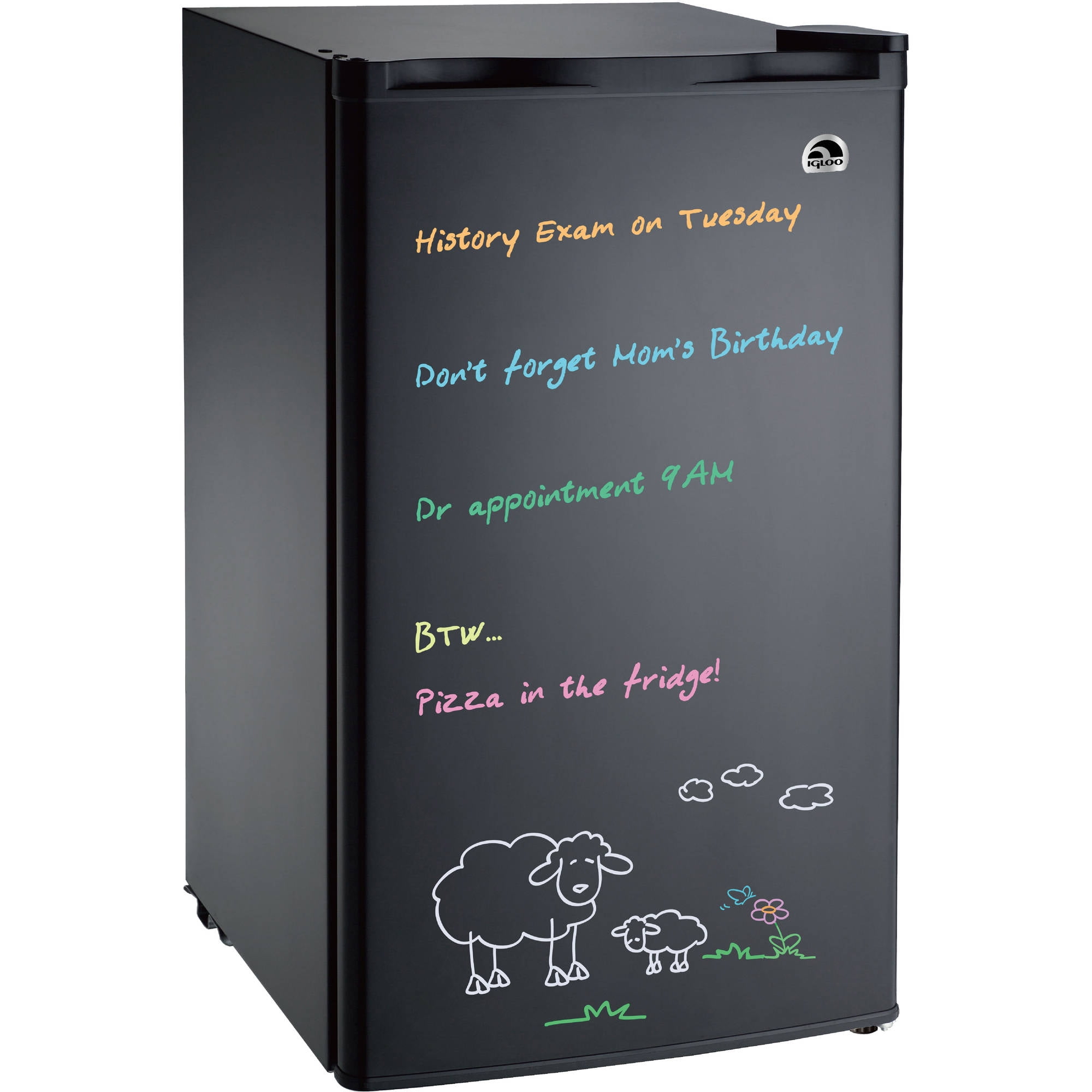 Igloo 3 2 Cu Ft Eraser Board Refrigerator Walmart Com Walmart Com
