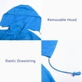 thumbnail image 4 of MYJAJAYI Mens Rainjackets Waterproof Hooded Long Sleeve Zipper Closure Blue m, 4 of 6