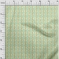 thumbnail image 2 of oneOone Cotton Poplin Fabric Leaves & Floral Block Print Sewing Fabric BTY 56 Inch Wide, 2 of 5