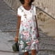 thumbnail image 2 of Vestido de Verano Fridja casual sexy cuello redondo Manga corta S, 2 of 7