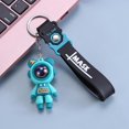 thumbnail image 1 of Llavero con forma de oso de relámpago con diseño de dibujos animados, bolso con personalidad para parejas, bonito bolso de estudiante, colgante de astronauta, pequeño regalo, 1 of 6