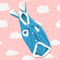 thumbnail image 3 of Warm Cute Rabbit Cloth Pet Winter Autumn Warm Hoodie Costumes Clothes for Dogs Cats(Blue L), 3 of 9