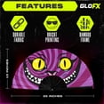 thumbnail image 4 of Ventilador de mano GloFX con diseño de gato de Alicia en el país de las maravillas de Cheshire, 4 of 6