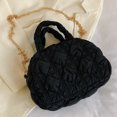 thumbnail image 1 of Bolso bandolera para mujer Bolso de hombro acolchado informal Bolsos y monederos (Negro) Likrtyny Para Estrenar, 1 of 4