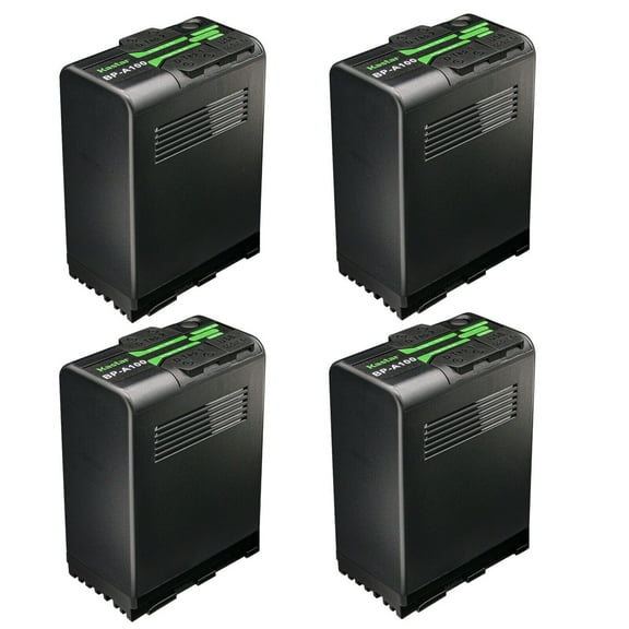 Kastar BP-A100 Battery 4-Pack Replacement for Canon C500 EF mount 4K Cinema Camera, EOS C500 Mark II 6K Full-Frame Camera, EOS C70 Cinema Camera (RF Lens Mount), EOS C700 PL 4K Cinema PL C 700 Cammera