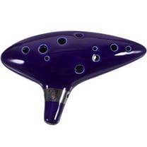 Luxshiny Hole Ocarina Alto C Ocarina Flute Music Production Blue 1Pack