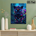 thumbnail image 6 of 500pcs Colorful Glow-in-the-Dark Leopard Pattern Home Decor Large Size Adult Puzzle Game Creative Educational Fun Family Interaction Perfect Gift Bright Colors Unique Puzzle Hobby Challenge Birt, 6 of 9