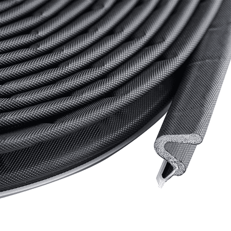 

V Shape Weather Stripping Weatherstrip Flex Seal Strip Foam Door Frame Insulation Side Jamb Bottom Groove Gap Filler Soundproof V Weatherstripping F60042