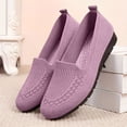 thumbnail image 6 of Duqingm Shoes for Women Dressy Casual Loafers for Women Comfortable Slip on Work Flats Shoes Womens Dressy Casual Walking Shoes Pink,6, 6 of 7