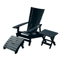 highwood® Manhattan Beach Adirondack Chair-Wine Holder/Table/Ottoman