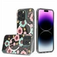 thumbnail image 5 of For iPhone 13/14 Case Magnetic Circle Unique Design Phone Cover + Tempered Glass, 5 of 6