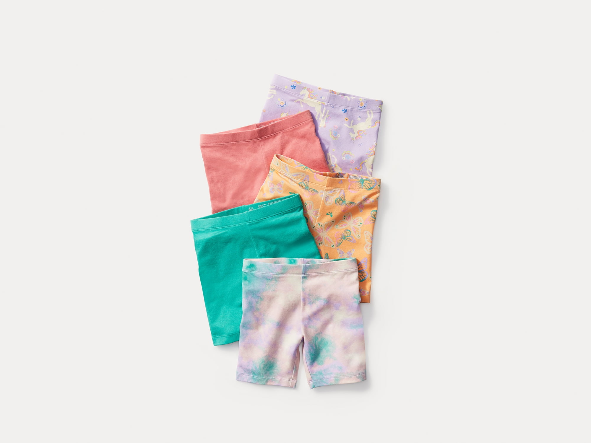 Urban Classics Damen Radlerhosen – 2er Pack Mit Trendy AOP-Print (hoher Bund, Slim Fit)
