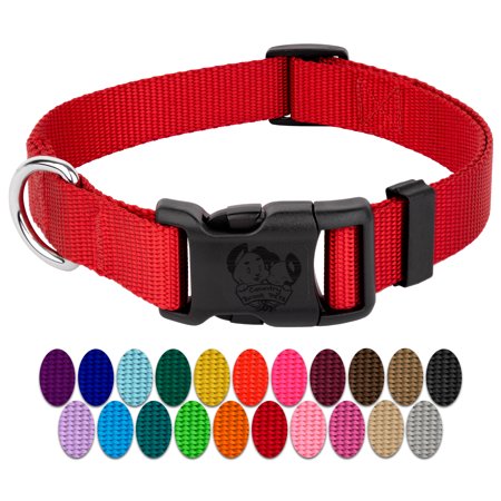 Country Brook Design® Deluxe Nylon Dog Collars-Various Colors & Sizes Available