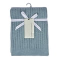 thumbnail image 7 of Modern Moments by Gerber Baby Boy or Girl Gender Neutral Soft Cozy Blanket, Blue, 7 of 7