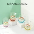 thumbnail image 3 of Hello Kitty Sweet Rainbow Stemless Drinking Glasses - 19 oz - Set of 4, 3 of 8