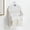 White, variant on Fabric Hanging Storage Bag for Dormitory Wall Mounted Wall Door Bags Dual-Pocket Side Mesh Organizer Book Magazine Phone Holder