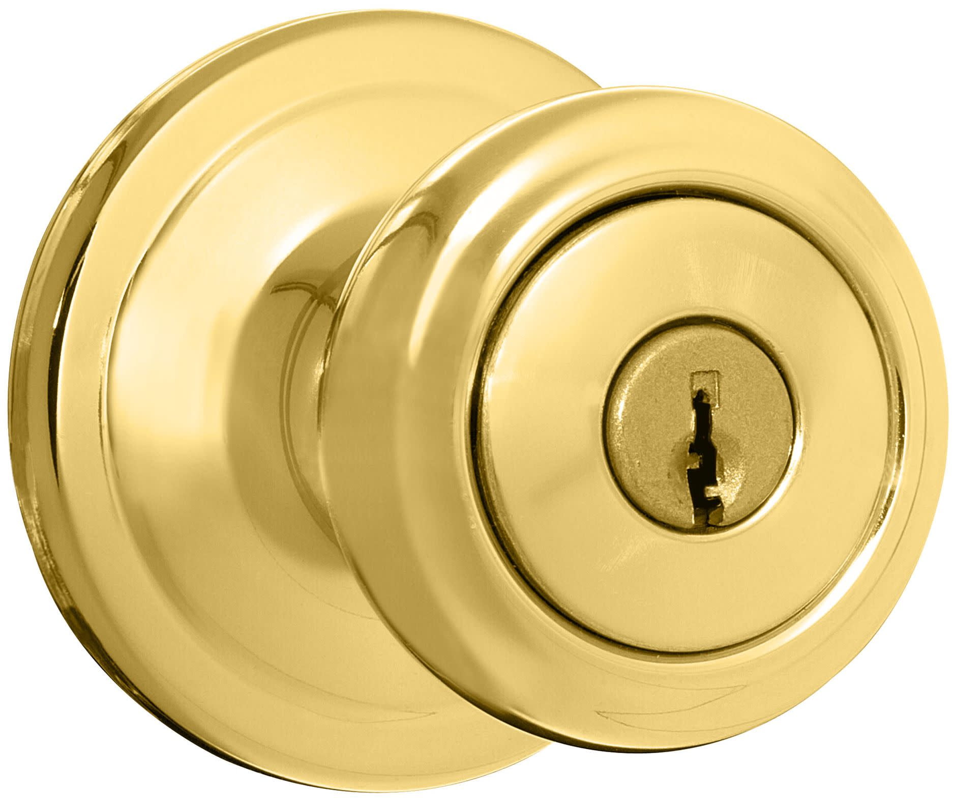 Kwikset 741Cn Keyed Entry Single Cylinder Door Knobset From Cameron
