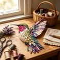 thumbnail image 6 of 3D Patchwork Bird DIY Craft Kit, 3D Handmade Fabric Patchwork Craft Set, Creative Bird Sewing Project for Home Decor Display, Relaxing Textile Art Activity for DIY Craft Lovers (autumn), 6 of 6
