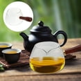 thumbnail image 2 of MasteelfCA 1Pc Glass Teapot Glass Tea Maker Professional Tea Set Coffee Pot with Handle, 2 of 8