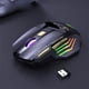 thumbnail image 1 of Ratón GW-X7 de 7 botones, 2,4 GHz, recargable, RGB, inalámbrico, silencioso, ergonómico, para juegos, PC, oficina, 1 of 8