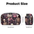 thumbnail image 5 of Skeleton Digital Pouch with Oxford Fabric, Waterproof, Size 5.9x9.44x3.14 in, Cord Organizer, Charger Organizer, Bag Cable Organizer, Electronic Travel Case Organizer, 5 of 6