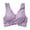 Purple, variant on Penkiiy Women Bras Woman's Lace Comfortable Breathable Bra Underwear No Rims Black Bras