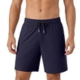 thumbnail image 3 of Vetsdori Dry Fit Shorts for Men Workout Pocket Short Pants Athletic Shorts Summer Sports,Casual Elastic Waist Plain Mens Shorts Ropa,Size XXXL, 3 of 9