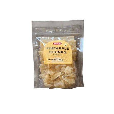 H-E-B Dried Pineapple Chunks 9 oz