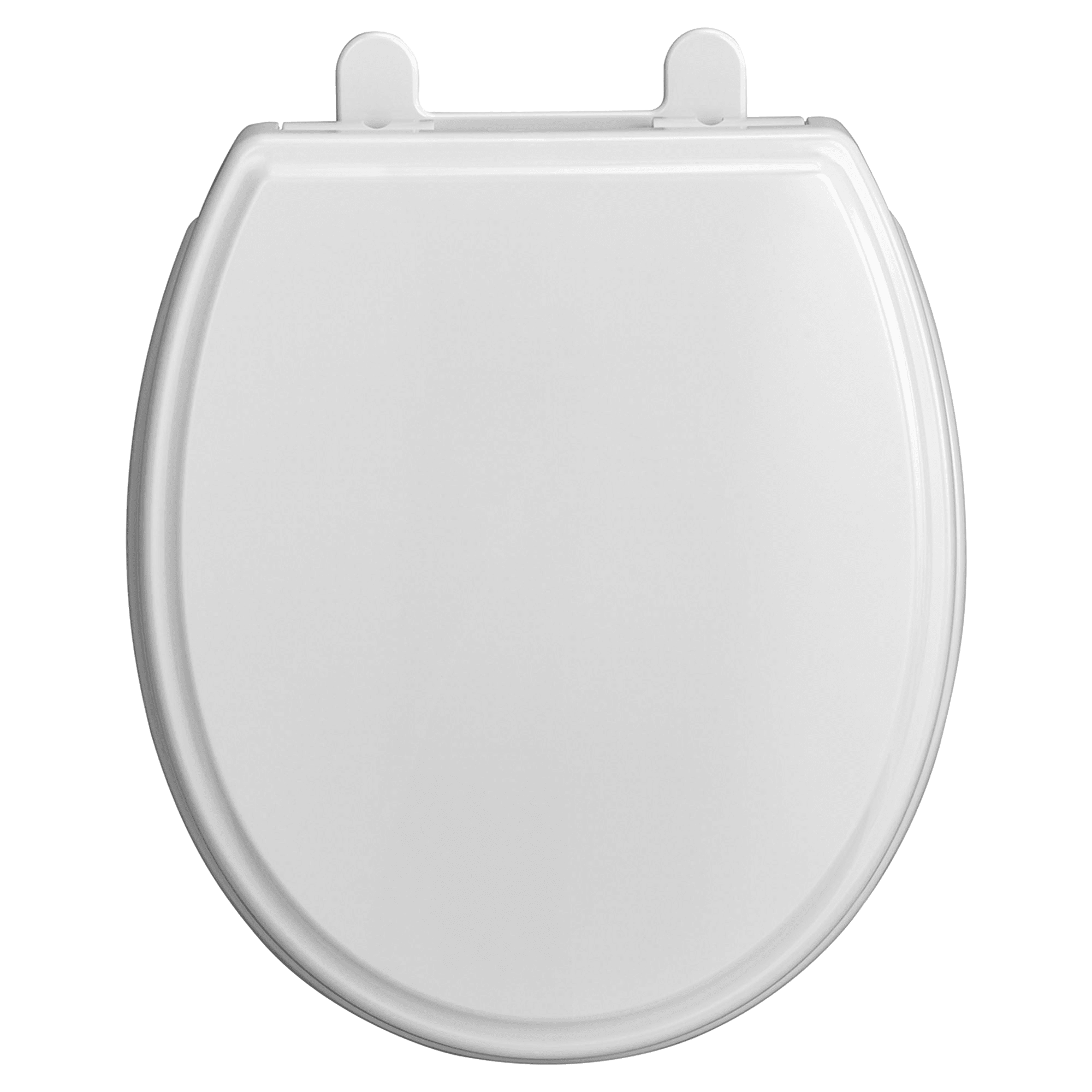 American Standard Traditional Slow-Close Round Front Luxury Toilet Seat with Everclean in White