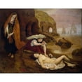 thumbnail image 3 of Ford Madox Brown 18x15 Black Modern Framed Museum Art Print Titled - Finding of Don Juan by Haidee, 3 of 5