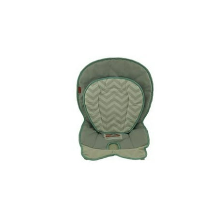 Fisher-Price 4 in 1 Total Clean High Chair CMR53 - Replacement Seat Pad - Gray and Chevron Print