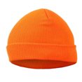 thumbnail image 2 of Sonducket Nuevos sombreros de invierno para mujer, gorros para niñas, gorro de punto sólido bonito, gorros de otoño para niñas, gorros, gorro más Sombreros naranja Sonducket AP0387-12B, 2 of 4