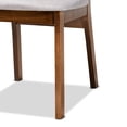 thumbnail image 6 of Baxton Studio Damara Dining Chair, Set of 2, Grey, 6 of 8