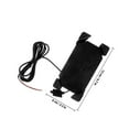 thumbnail image 2 of unbranded Soporte Negro Para Móvil Con Cargador USB Resistente Para Motocicleta Con Ajuste Y Fácil De Usar, 2 of 8