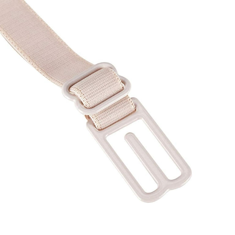 Adjustable Anti Slip Bra Strap With Back Clips 1cm Elastic Belt