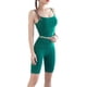 thumbnail image 3 of Sujetador deportivo sexy de alta elasticidad con tirantes finos plisados para el hombro, ropa interior deportiva con gran pecho y hermosa espalda, chaleco de yoga para mujer, 3 of 4