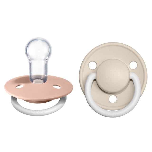 Chupete BIBS Blush Glow Vanilla Glow 2 Piezas