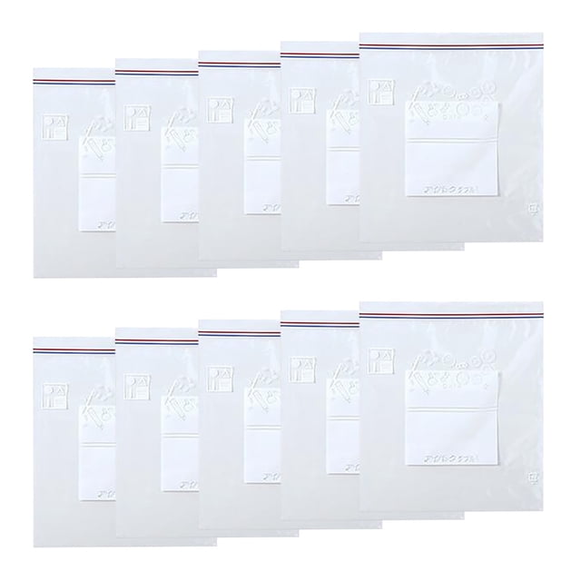 Ikeay, Sealed Bag Fresh Keeping Food Packaging Bag Self Sealing Bag Household Bag Thickening Refrigerator Glassware Storage Containers Freezer Containers with Lids Camping Food