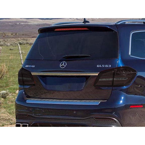 Rvinyl Tail Light Tint Covers Compatible with Mercedes-Benz GLS-Class 2017-2019 - Blackout Smoke