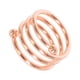 thumbnail image 1 of Wosthever Servilleta de moda para restaurante de Hotel en casa, anillo de Metal para banquete, decoración de de comedor, servilletas portátiles, Mostrada Oro rosa Wosthever  HA084247-02, 1 of 6