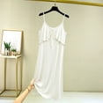 thumbnail image 2 of zbxnLI Nightgowns for Women Spaghetti Strap Night Dress Sleeveless Cami Comfort Nightdresses, 2 of 3