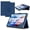 Deep blue, variant on For qunyiCO D11 / PUTECCH D11 / FITIFUN M10 / Tedupee 10-inch Tablet Case Premium PU Cover Lightweight and Portable Built-in Stand and Pen Slot Design With Wrist Strap