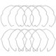 thumbnail image 1 of unbranded 1Jgo Clip Resistente Para Plateado Accesorio De Sujeción Flexible Para Luces Empotradas, 1 of 8