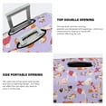 thumbnail image 3 of Kdxio Fashionable Cats Pattern Luggage Cover for Travel,Elastic and Durable,Fits 18-32 Inch,Anti-Scratch Suitcase Protector-No luggage included, 3 of 5