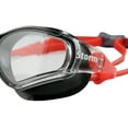 thumbnail image 3 of Storm Bluefin Fitness Swim Goggle -  Black/Red w/ Clear Lenses, 3 of 4