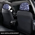 thumbnail image 5 of 2 PCS Car Headrest Cover, Camouflage Blue Soft Car Seat Head Rest Cover Protector Interior Car Accessories Seat Covers for Cars Truck Auto Only Covers, 5 of 8
