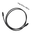 thumbnail image 2 of GAXIRE 3Pcs Digital Optical Audio Cable for TV and Sound Bar High Fidelity Black, 2 of 8