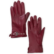 Leather Buckle Gloves