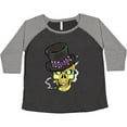 thumbnail image 3 of Inktastic Mardi Gras Skull with Cigar Women's Plus Size T-Shirt, 3 of 5