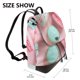 thumbnail image 2 of Balery Pastel Macarons Delight Mochila de Cuero para Mujeres, Gran Capacidad, Bolsa de Viaje Multifuncional, Mochila de Cuero y Bolsa de Hombro para Mujeres, 2 of 4